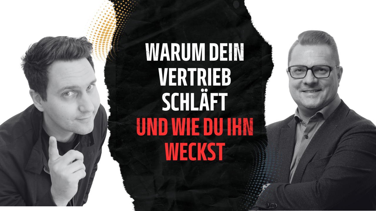 Flemming Roll und Alexander Pokorny sprechen darüber wie der Vertrieb in Unternehmen wieder gestärkt werden kann
