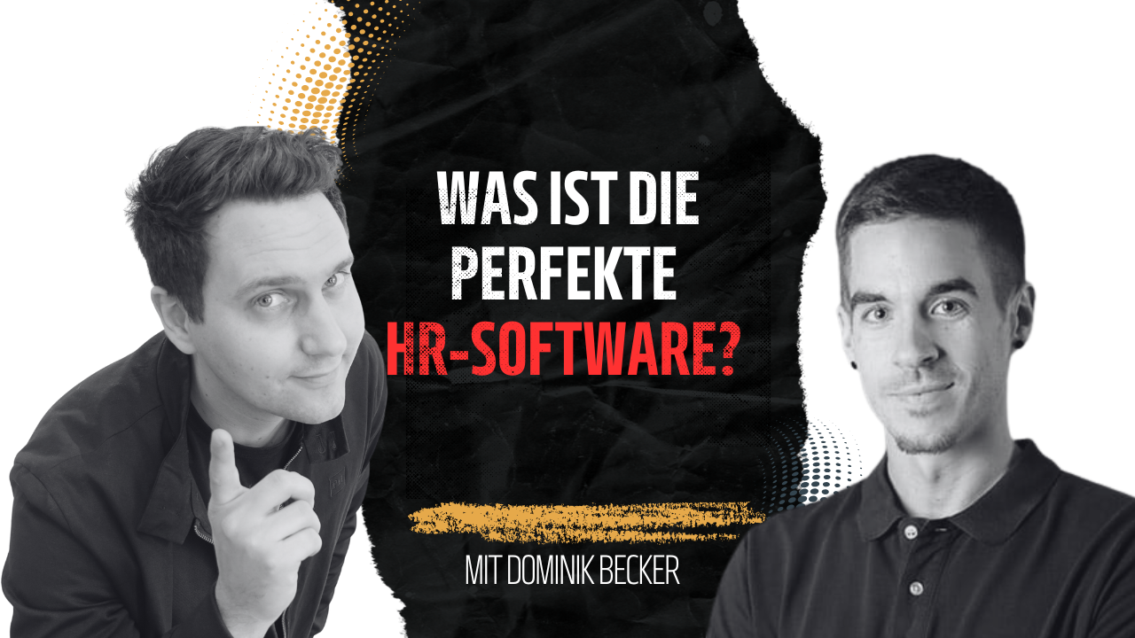 Was ist die perfekte HR-Software? Alexander Pokorny interviewt Dominik Becker zu diesem Thema.